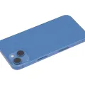 Back Housing W/ Small Parts For iPhone 13 (US Version) (Aftermarket Plus) (Blue)