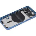Back Housing W/ Small Parts For iPhone 13 (US Version) (Aftermarket Plus) (Blue)