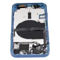 Back Housing W/ Small Parts For iPhone 13 (US Version) (Aftermarket Plus) (Blue)