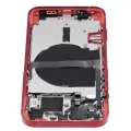 Back Housing W/ Small Parts For iPhone 13 (US Version) (Aftermarket Plus) (Red)