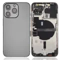 Back Housing W/ Small Parts For iPhone 13 Pro (US Version) (Aftermarket Plus) (Graphite)