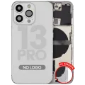 Back Housing W/ Small Parts For iPhone 13 Pro (US Version) (Aftermarket Plus) (Silver)
