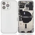 Back Housing W/ Small Parts For iPhone 13 Pro (US Version) (Aftermarket Plus) (Silver)
