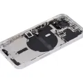 Back Housing W/ Small Parts For iPhone 13 Pro (US Version) (Aftermarket Plus) (Silver)