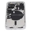 Back Housing W/ Small Parts For iPhone 13 Pro (US Version) (Aftermarket Plus) (Silver)