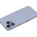 Back Housing W/ Small Parts For iPhone 13 Pro (US Version) (Aftermarket Plus) (Sierra Blue)