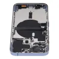 Back Housing W/ Small Parts For iPhone 13 Pro (US Version) (Aftermarket Plus) (Sierra Blue)