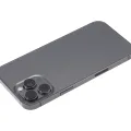 Back Housing W/ Small Parts For iPhone 13 Pro Max (US Version) (Aftermarket Plus) (Graphite)
