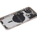 Back Housing W/ Small Parts For iPhone 13 Pro Max (US Version) (Aftermarket Plus) (Gold)