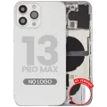 Back Housing W/ Small Parts For iPhone 13 Pro Max (US Version) (Aftermarket Plus) (Silver)