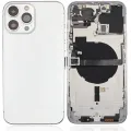 Back Housing W/ Small Parts For iPhone 13 Pro Max (US Version) (Aftermarket Plus) (Silver)