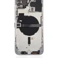 Back Housing W/ Small Parts For iPhone 13 Pro Max (US Version) (Aftermarket Plus) (Silver)
