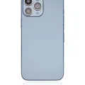 Back Housing W/ Small Parts For iPhone 13 Pro Max (US Version) (Aftermarket Plus) (Sierra Blue)