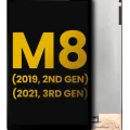 LCD Assembly Without Frame For Lenovo Tab M8 (2nd Gen / 3rd Gen) (Refurbished) (Black)