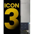 LCD Assembly Without Frame For Cricket Icon 3 (Refurbished) (All Colors)
