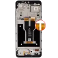 LCD Assembly With Frame For Cricket Icon 4 (Refurbished) (All Colors)