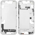 Mid-Frame Housing W/ Small Parts For iPhone 14 (EU / Global Version) (Used OEM Pull: Grade A) (Starlight)