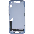 Mid-Frame Housing W/ Small Parts For iPhone 14 Plus (EU / Global Version) (Used OEM Pull: Grade A) (Blue)