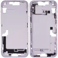Mid-Frame Housing W/ Small Parts For iPhone 14 Plus (EU / Global Version) (Used OEM Pull: Grade A) (Purple)