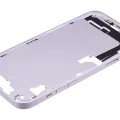 Mid-Frame Housing W/ Small Parts For iPhone 14 Plus (EU / Global Version) (Used OEM Pull: Grade A) (Purple)