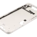 Mid-Frame Housing W/ Small Parts For iPhone 14 Plus (EU / Global Version) (Used OEM Pull: Grade A) (Starlight)