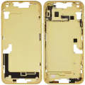 Mid-Frame Housing W/ Small Parts For iPhone 14 Plus (EU / Global Version) (Used OEM Pull: Grade A) (Yellow)