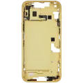 Mid-Frame Housing W/ Small Parts For iPhone 14 Plus (EU / Global Version) (Used OEM Pull: Grade A) (Yellow)
