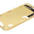 Mid-Frame Housing W/ Small Parts For iPhone 14 Plus (EU / Global Version) (Used OEM Pull: Grade A) (Yellow)