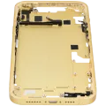 Mid-Frame Housing W/ Small Parts For iPhone 14 Plus (EU / Global Version) (Used OEM Pull: Grade A) (Yellow)