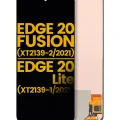 OLED Assembly Without Frame For Motorola Edge 20 Fusion (XT2139-2 / 2021) / Edge 20 Lite (XT2139-1 / 2021) (All Colors)
