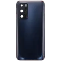 Back cover Glass With Camera Lens For Huawei P40 (Black)