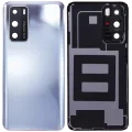 Back cover Glass With Camera Lens For Huawei P40 (Silver Frost)