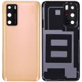 Back cover Glass With Camera Lens For Huawei P40 (Blush Gold)