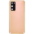 Back cover Glass With Camera Lens For Huawei P40 (Blush Gold)