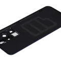 Back cover Glass With Camera Lens For Huawei P40 Pro (Matte Silver)