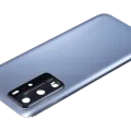 Back cover Glass With Camera Lens For Huawei P40 Pro (Mirror Silver)