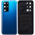 Back cover Glass With Camera Lens For Huawei P40 Pro (Deep Sea Blue)