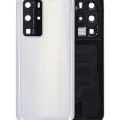 Back cover Glass With Camera Lens For Huawei P40 Pro (Ice White)