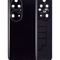 Back cover Glass With Camera Lens For Huawei P50 Pro (Golden Black)
