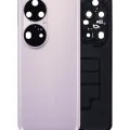 Back cover Glass With Camera Lens For Huawei P50 Pro (Charm Pink)