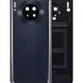 Back cover Glass With Camera Lens For Huawei Mate 30 (Black)