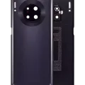 Back cover Glass With Camera Lens For Huawei Mate 30 Pro (Black)