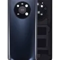 Back cover Glass With Camera Lens For Huawei Mate 40 (Black)