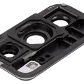 Back Camera Lens With Bracket For Huawei P40 (Ice White)