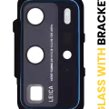 Back Camera Lens With Bracket For Huawei P40 Pro (Deep Sea Blue)