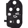 Back Camera Lens With Bracket For Huawei P50 Pro (Golden Black)