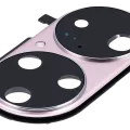 Back Camera Lens With Bracket For Huawei P50 Pro (Charm Pink)