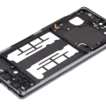 Mid-Frame Housing For Samsung Galaxy A71 5G UW (A716V / 2020) (Prism Cube Black)