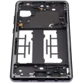Mid-Frame Housing For Samsung Galaxy A71 5G UW (A716V / 2020) (Prism Cube Black)