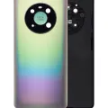 Back cover Glass With Camera Lens For Huawei Mate 40 (Silver)